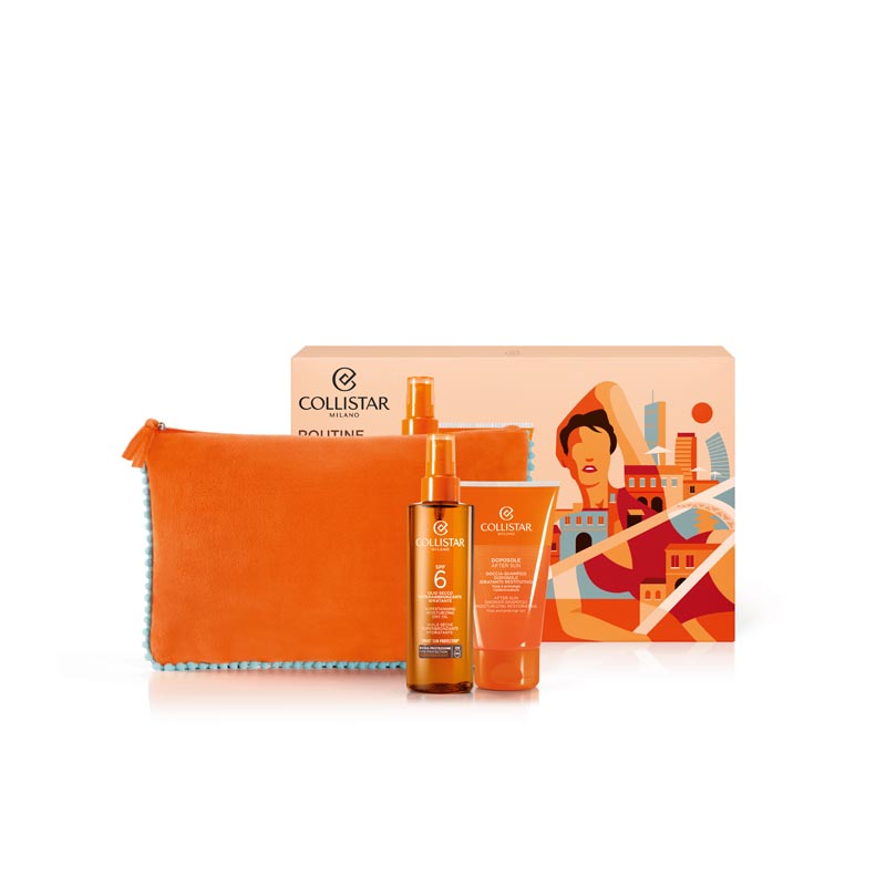 8015150001960 Kit Solari 2024 Olio Spf 6 + Doccia + Pochette 200 Ml Group Min