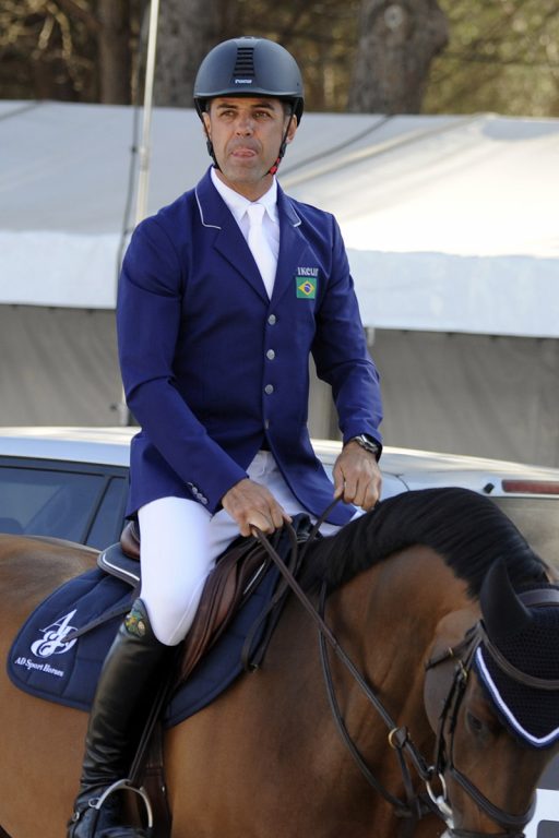 Saint tropez, Athina Onassis and Doda De Miranda at Jumping