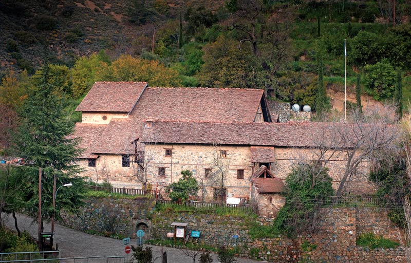 Agios Ioannis Lampadistis Monastery Kalopanagiotis Village Troodos Lrg