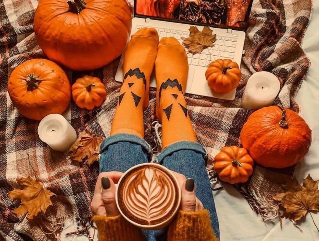 Image About Coffee In Autumn By Klaudia Szabóová