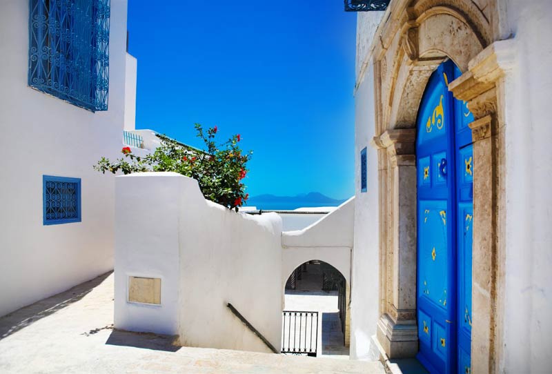 Tinisia Sidi Bou Said