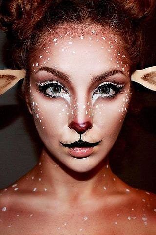Deer Makeup Halloween Makeup Ideas