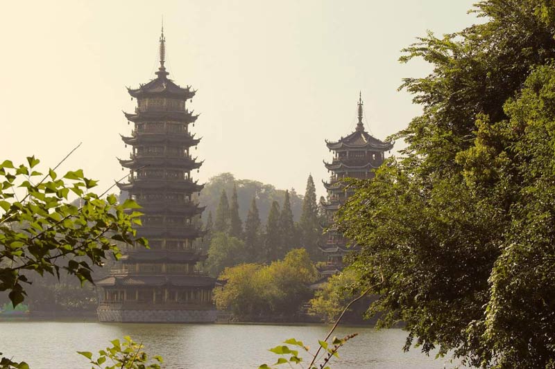 China Guilin Pagoda