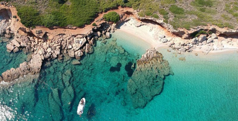 Alonisos Galazia Nera
