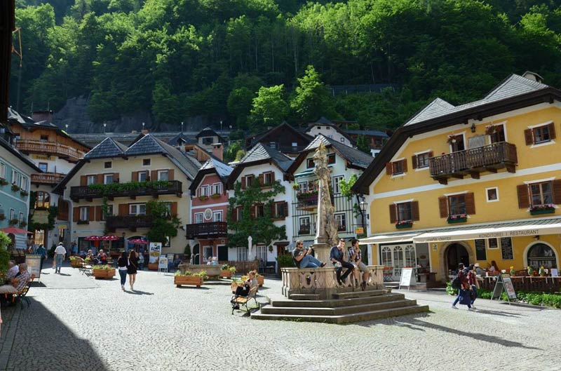 Austria Hallstatt Village