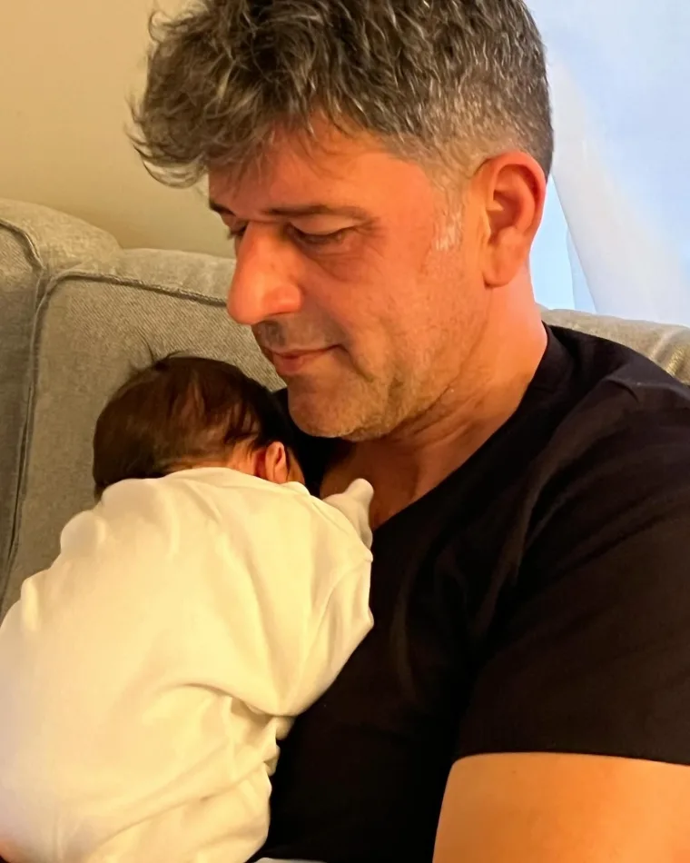 Photo Shared By Antigone Kouloukakos On May 12 2024 Tagging @raikos.nikos. May Be An Image Of 1 Person Baby And Sleeping.