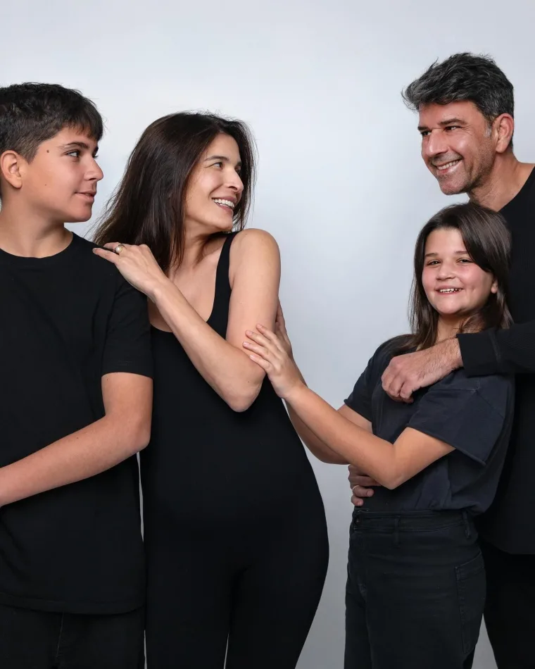 Photo Shared By Antigone Kouloukakos On May 12 2024 Tagging @raikos.nikos. May Be An Image Of 4 People Child People Smiling And Top.
