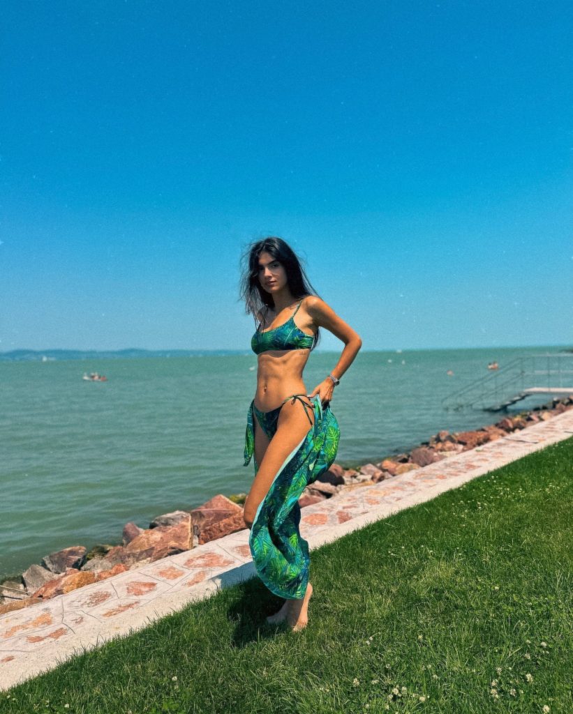 Photo Shared By Antrea Kyriakou On July 09 2024 Tagging @tezenisofficial. May Be An Image Of 1 Person And Sarong