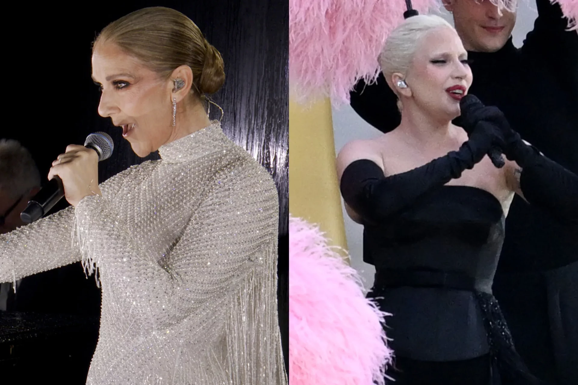 Celine Dion Lady Gaga Olympiakoi Agwnes