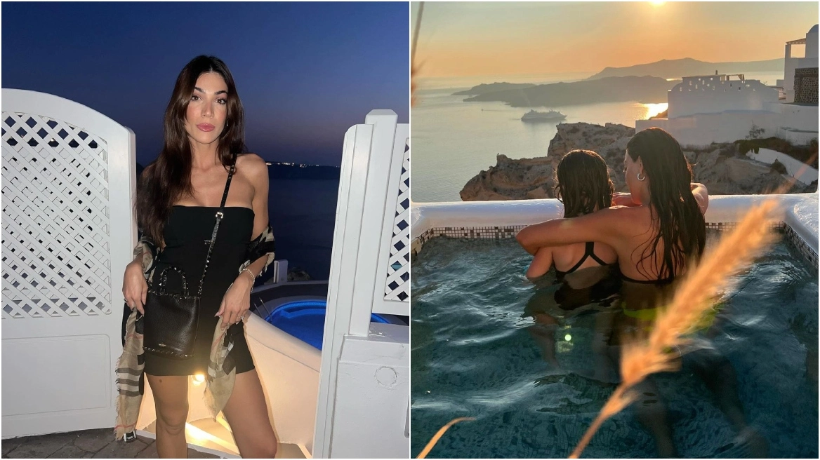 Ivi Adamou Diakopes Santorini Me Tin Kori Tis