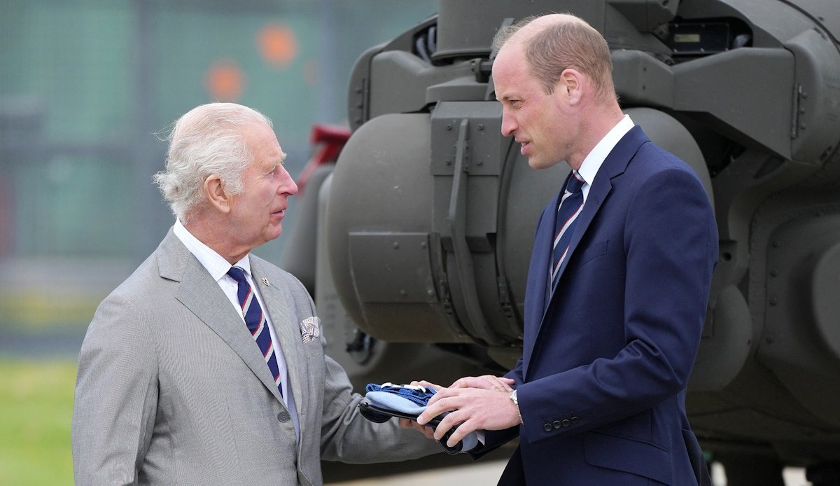 King Charles Awards Prince William Colonel In Chief Of The Aac