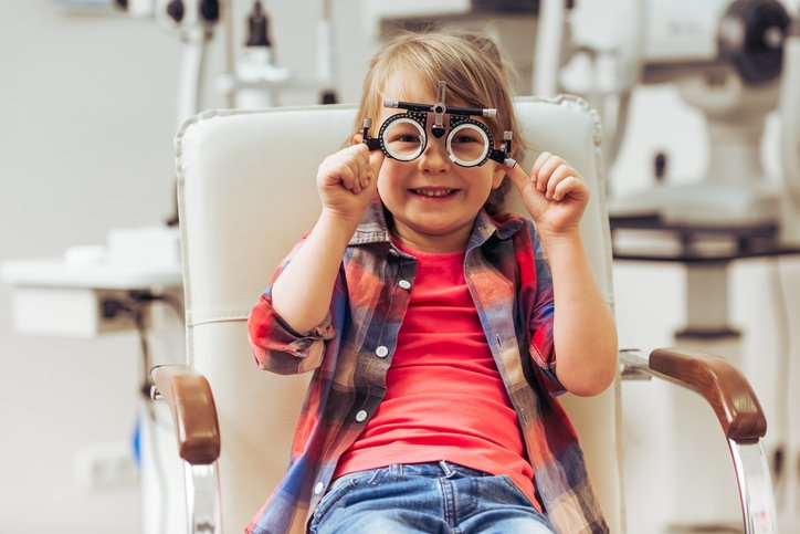 At The Ophthalmologist