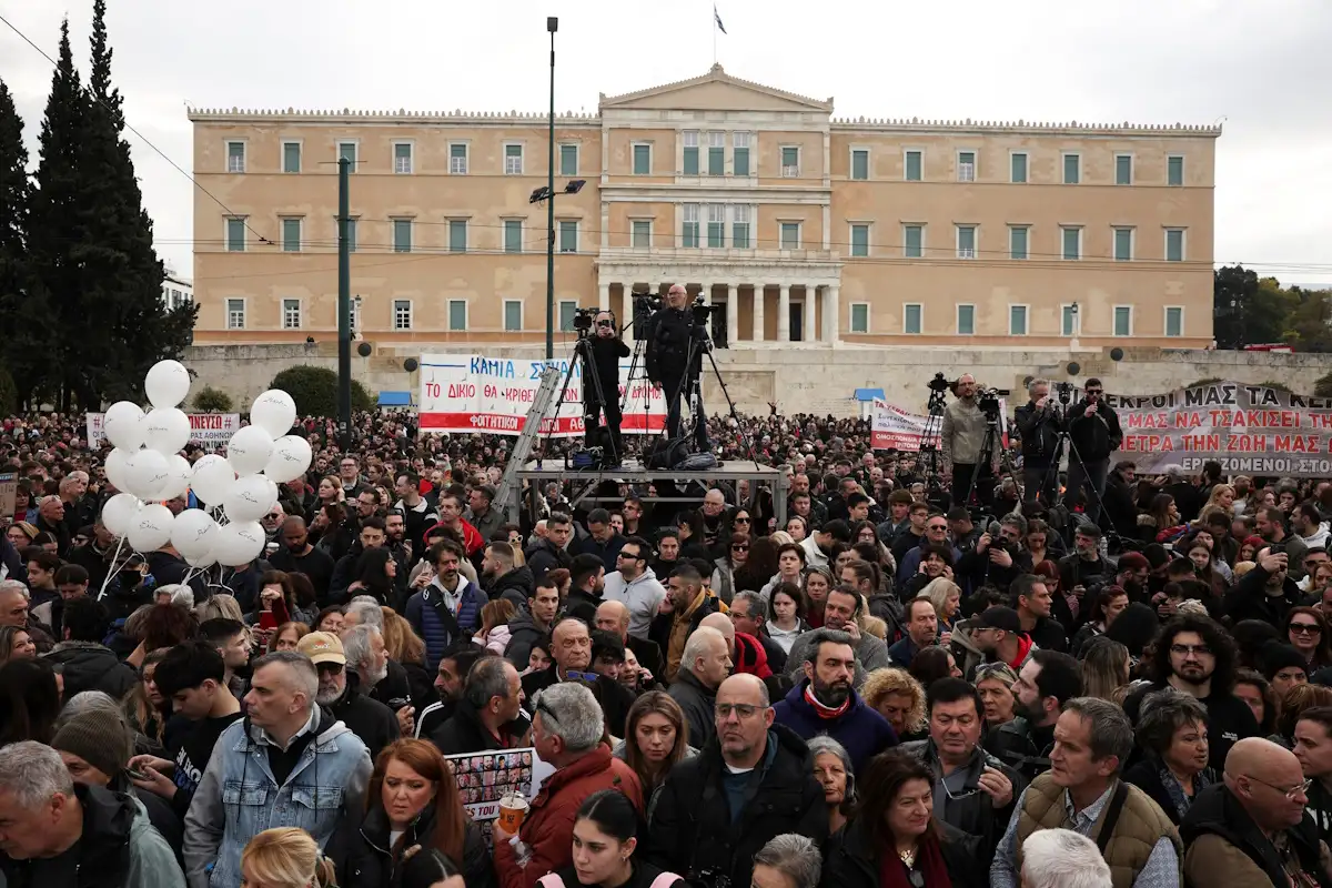2025 02 28t082921z 123452013 Rc2k3dab2pvf Rtrmadp 3 Greece Trains Crash Anniversary Protest.jpg