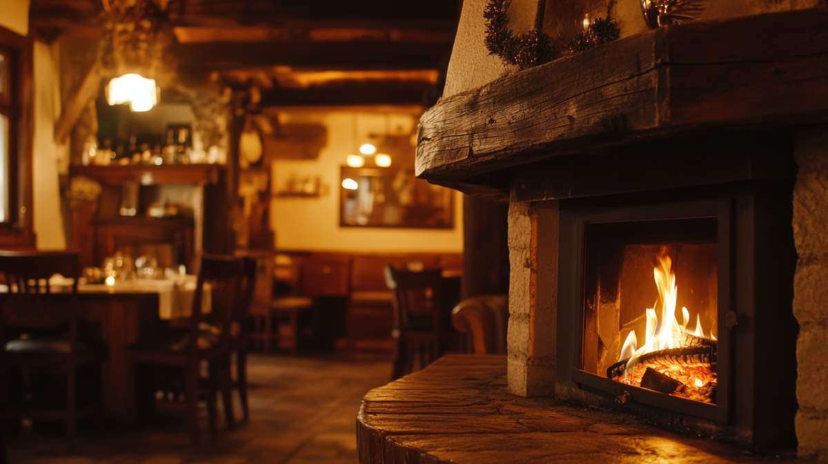 Restaurant Fireplace