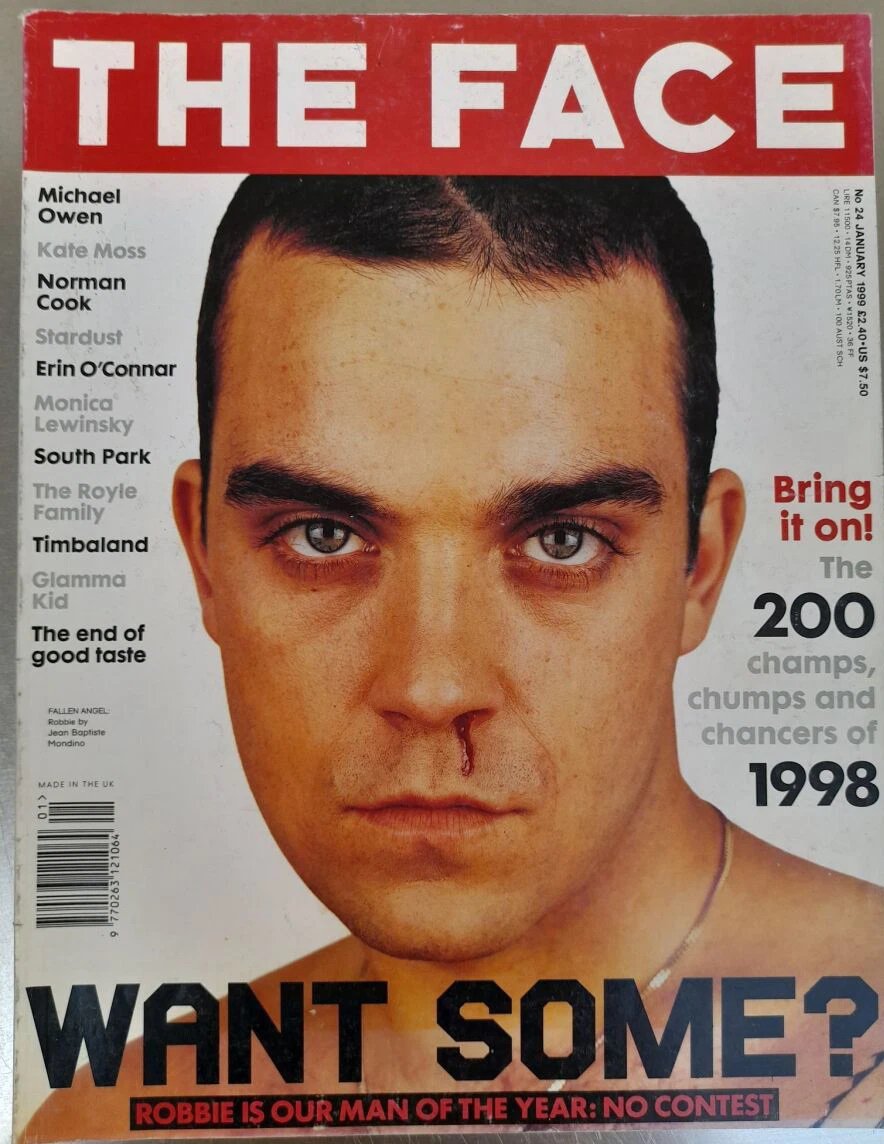 Robbie, Man Of The Year, January 1999