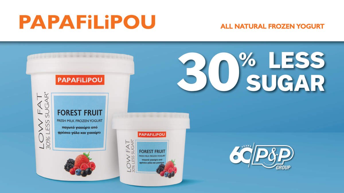 Papafilipou Forest Fruit Frozen Yogurt Campaign Pressrelease 1920x1080px 