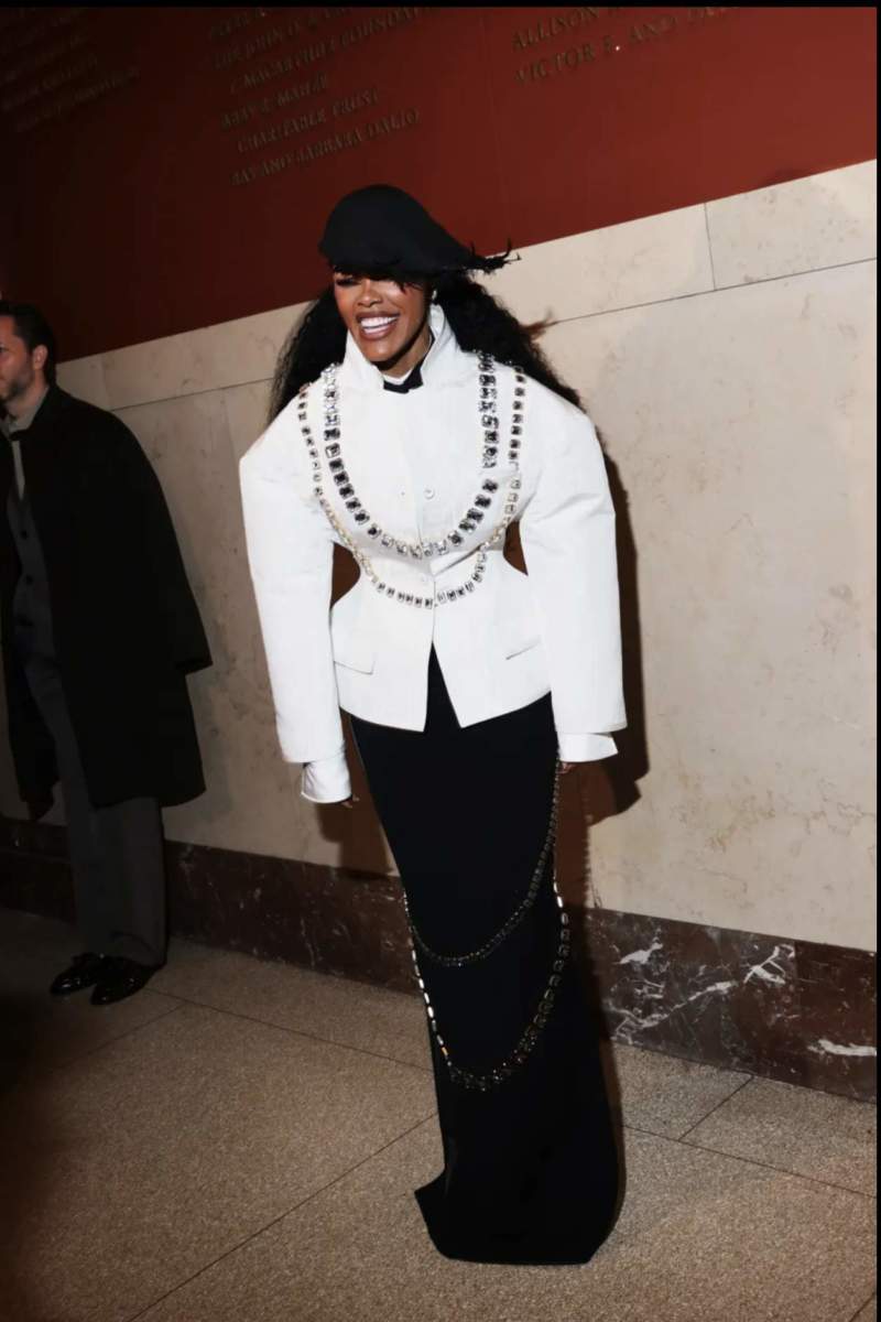 Teyana Taylor in Thom Browne